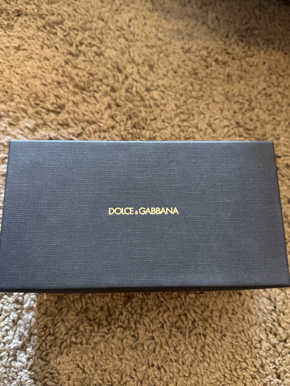 Never Worn Dolce & Gabbana Black Luxury sunglasses with tags and Box